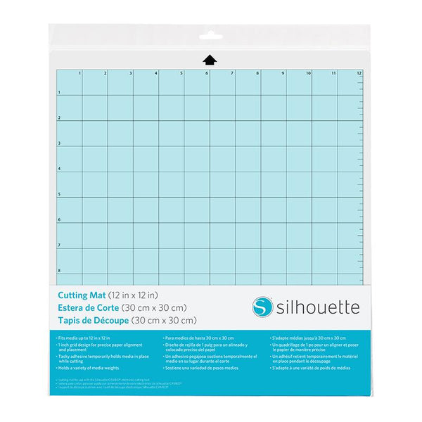 Silhouette CAMEO 12 inch x 12 inch cutting mat Trilingual CUT-MAT-12-3 –  Premier Home Essentials, INC