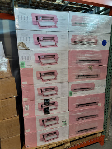 Silhouette Cameo 4 Pink Pallet AS-IS Bulk Returns- 1 Pallet (48 units)