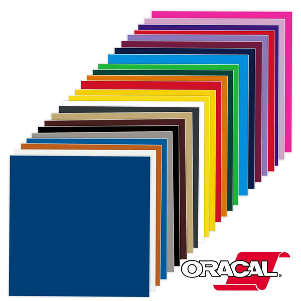 craftercuts Oracal 651 Vinyl Sheets- 24 Pack