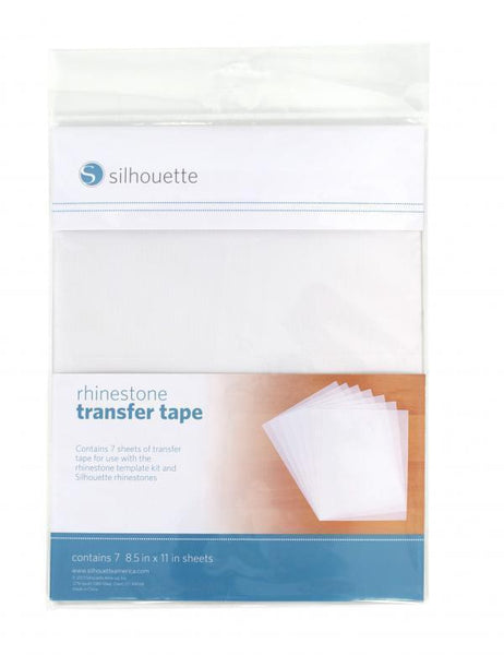 Silhouette America Rhinestones Silhouette rhinestone transfer tape 7 sheets SILH-RHINE-TRANS